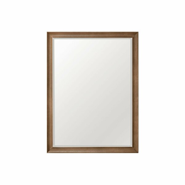James Martin Vanities Glenbrooke 30in Mirror, Whitewashed Walnut 735-M30-WWW